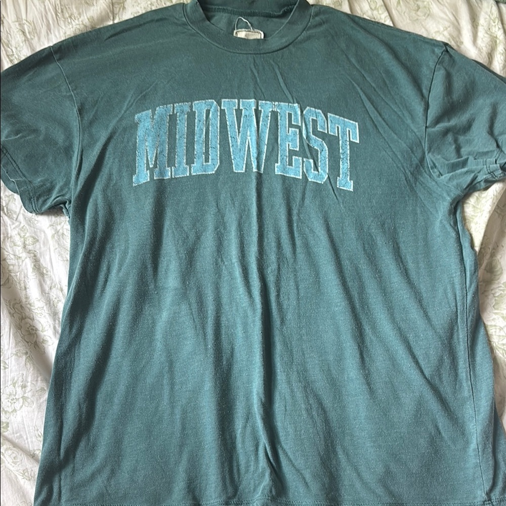 Green Midwest Short Sleeve Tee